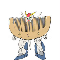 This is a pixiv picture whose title is 整髪のハサウェイ.