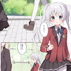 This is a pixiv picture whose title is 白ちゃん.