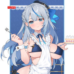 This is a pixiv picture whose title is 雨海ルカ.