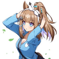 This is a pixiv picture whose title is ポニテアイちゃん.