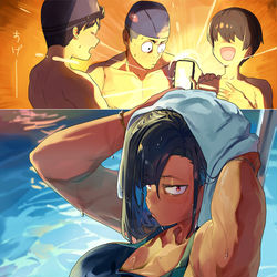 This is a pixiv picture whose title is 恐喝.