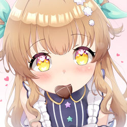 This is a pixiv picture whose title is ななひー🍫💝.