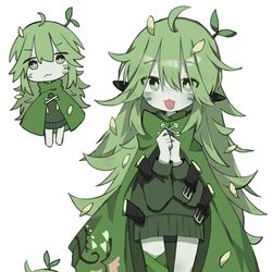 This is a pixiv picture whose title is skeb納品 よその子ちゃん.