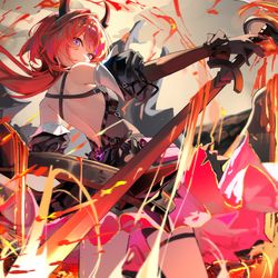 This is a pixiv picture whose title is 莱万汀.