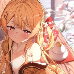 This is a pixiv picture whose title is 着物kndちゃん.