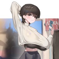 This is a pixiv picture whose title is 彼女、迷ってるみたい。助けてあげてくれる？.