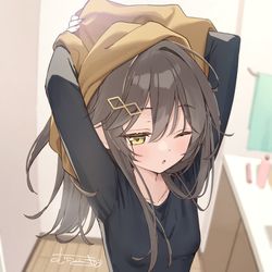 This is a pixiv picture whose title is あったかヒートテック.