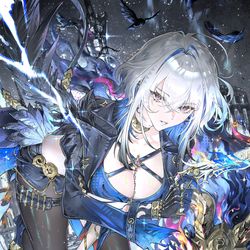 This is a pixiv picture whose title is 嘉贝莉娜.