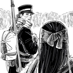 This is a pixiv picture whose title is 金カム実写まとめ.