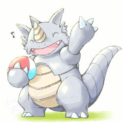 This is a pixiv picture whose title is 最初のポケモン.