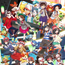 This is a pixiv picture whose title is ポケモン30周年おめでとうございます！.
