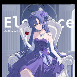 This is a pixiv picture whose title is 礼服优香.