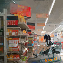 This is a pixiv picture whose title is At 11 am.