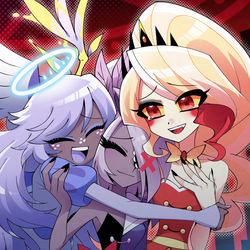 This is a pixiv picture whose title is ハズビン詰め21.