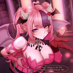 This is a pixiv picture whose title is Commission Ironmouse part1.