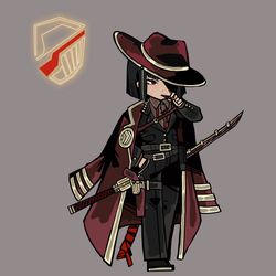 This is a pixiv picture whose title is 엄지 료슈.