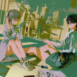 This is a pixiv picture whose title is 无题.