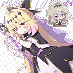 This is a pixiv picture whose title is キュアアルカナ・シャドウ.