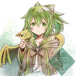 This is a pixiv picture whose title is 風霊使いウィン.