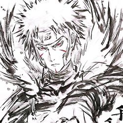 This is a pixiv picture whose title is 【極道畫師】千手扉間.