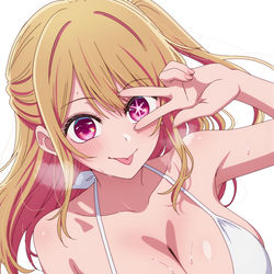 This is a pixiv picture whose title is Ruby Hoshino | Oshi no Ko.