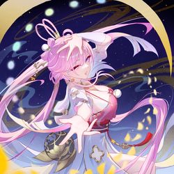 This is a pixiv picture whose title is 爱莉希雅.