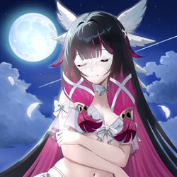 This is a pixiv picture whose title is 水着コロンビーナさん.