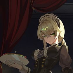 This is a pixiv picture whose title is 六分仪.