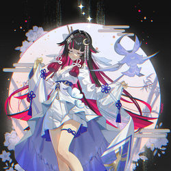 This is a pixiv picture whose title is コロンビーナ（かぐや姫スタイル）.