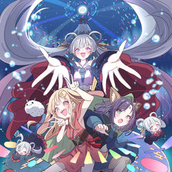 This is a pixiv picture whose title is 星降る海に、君と.