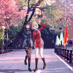 This is a pixiv picture whose title is ロボットになった友達.