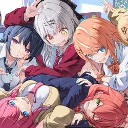 This is a pixiv picture whose title is 最強激カワ集団.zip.