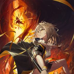 This is a pixiv picture whose title is Trailblazer.