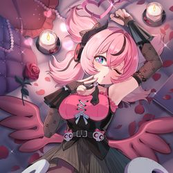 This is a pixiv picture whose title is モーソー小悪魔アリアちゃん！.