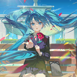 This is a pixiv picture whose title is サイハテ.