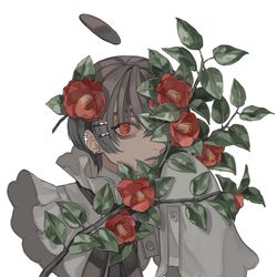 This is a pixiv picture whose title is 椿.