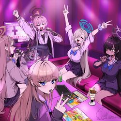 This is a pixiv picture whose title is C&C、遊びます！.