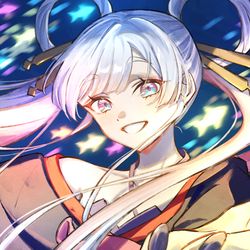 This is a pixiv picture whose title is 星降る海.