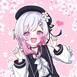 This is a pixiv picture whose title is 桜羽エマ生誕祭2026.