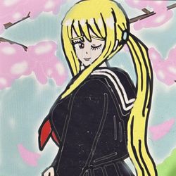 This is a pixiv picture whose title is ルーシィ🌸.