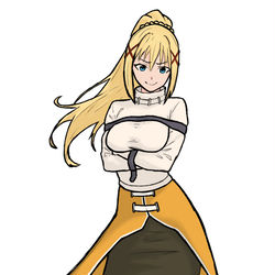 This is a pixiv picture whose title is Darkness in straitjacket.