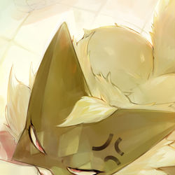 This is a pixiv picture whose title is Meoow.