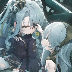 This is a pixiv picture whose title is Nikke Princess & Stall III.