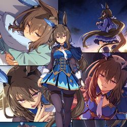 This is a pixiv picture whose title is グローバル版アドマイヤベガ実装.