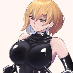 This is a pixiv picture whose title is ぴっちり触手服.