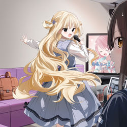 This is a pixiv picture whose title is 入って入って～.