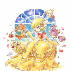 This is a pixiv picture whose title is 幸せな物語.