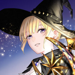 This is a pixiv picture whose title is 黄道十二星座の魔女.