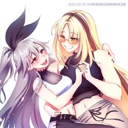 This is a pixiv picture whose title is Isaki Riona x Koganei Niko.