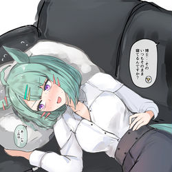 This is a pixiv picture whose title is 缶詰め博士.